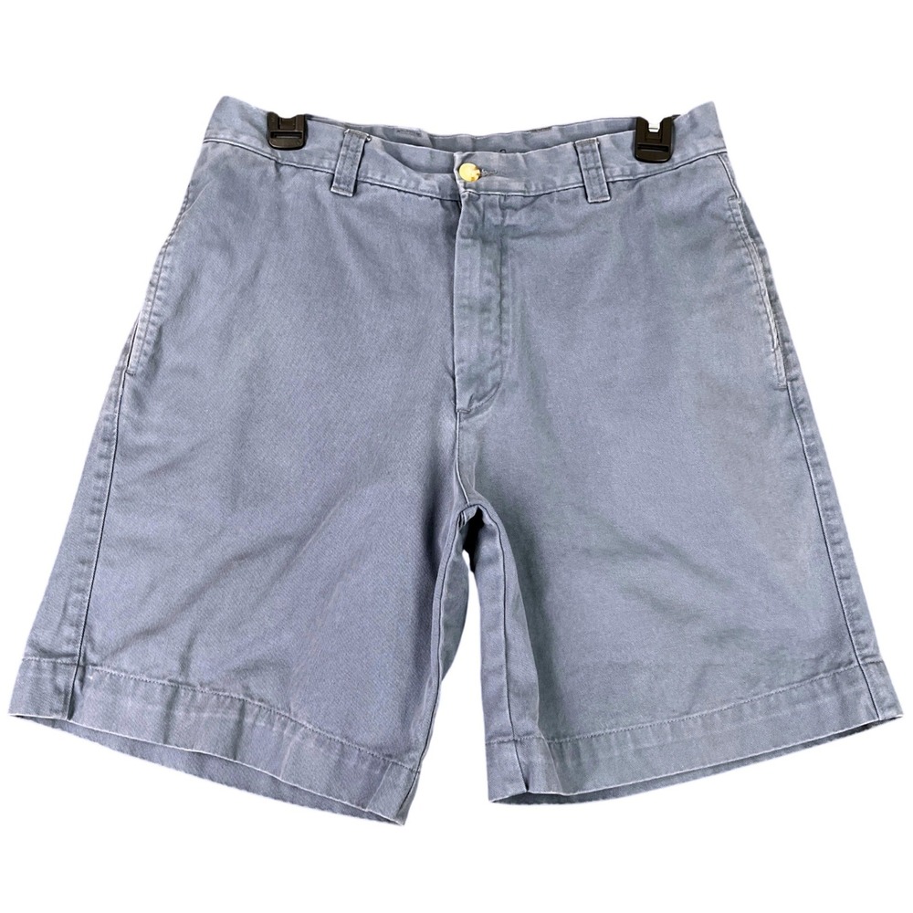 Berle Classic Fit Chino Shorts Mens 30 Flat Front Cotton Twill Casual Summer